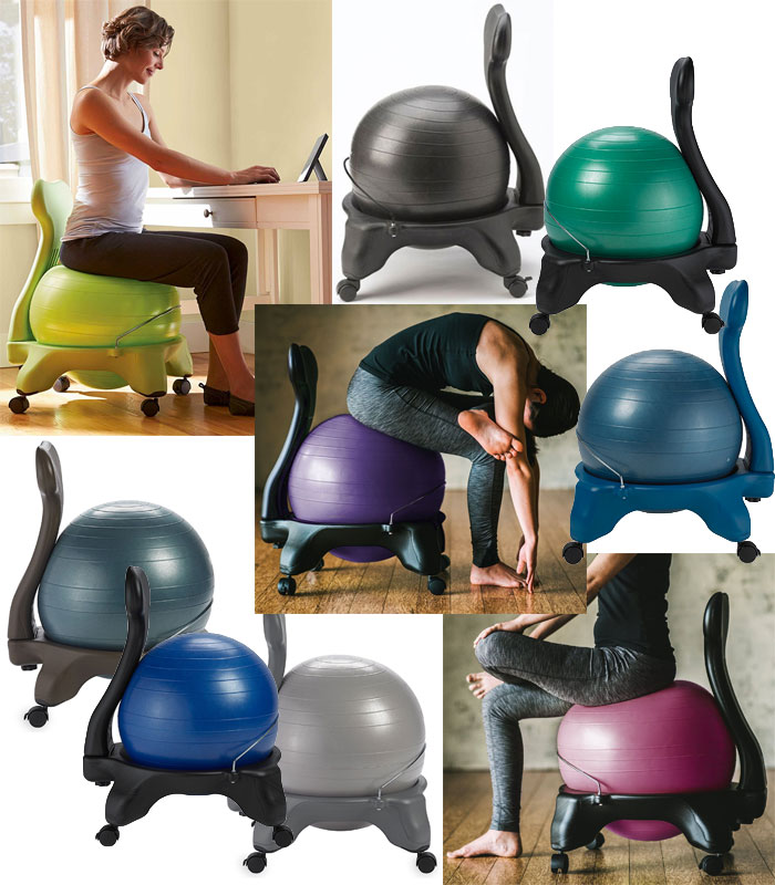 Gaiam Balance Ball Chair Colors